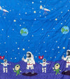 Kids Astronaut Cartoon Print Reversible Comforter – Single Bed (60 x 90 Inch)