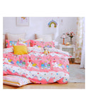 Kids Unicorn Cartoon Print Reversible Comforter – Single Bed (60 x 90 Inch)
