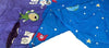 Kids Astronaut Cartoon Print Reversible Comforter – Single Bed (60 x 90 Inch)