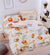 Animals Cartoon Print Glace Cotton Bedsheet