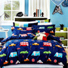 Yetli Glace Cotton Kids and Printed 1 Double Bedsheet
