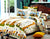BedSheet Microfiber Double Bed Kids Cartoon Design Animal Jungle Theme(500grams)